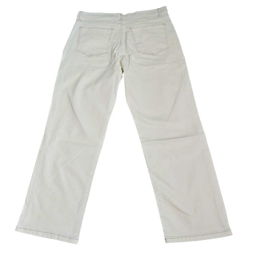 Time and Tru Womens High Rise Straight Leg Jeans Cream White Size 20 NWT - Picture 3 of 11
